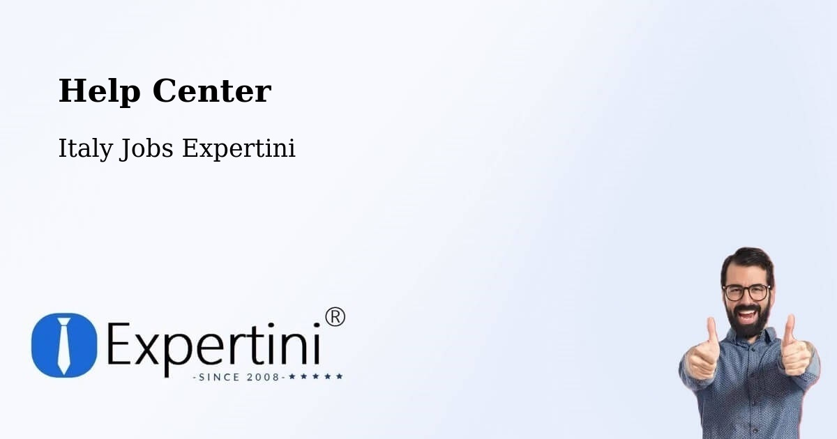 Help Center – Calanna - Italy Jobs Expertini